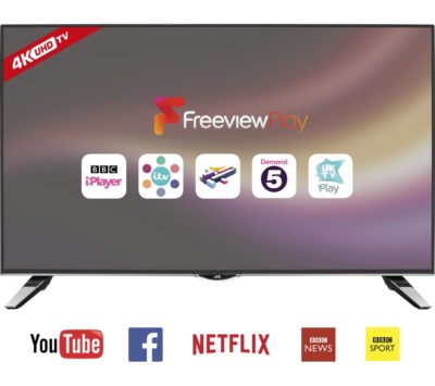 JVC  LT-43C862 Smart 4K Ultra HD 43  LED TV